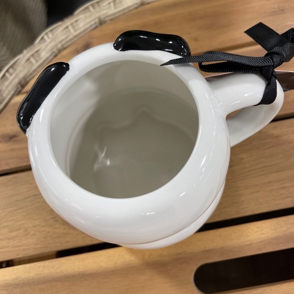 Puppy Dog Mug Black & White Figural Handpainted Ceramic Coffee/Tea Cup NWT - Picture 5 of 5